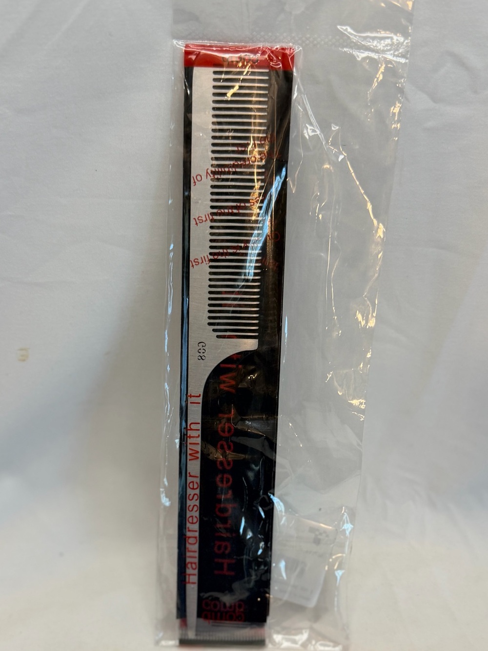 Hairdresser With It 1pc Aluminum Barber Hair Styling Comb